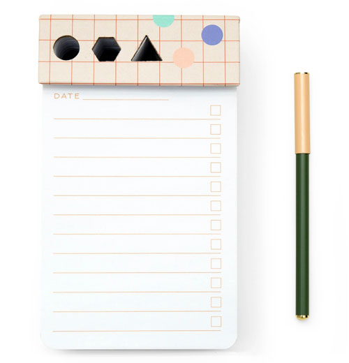 Inkerie Desk Jotter Pad &amp; Pen