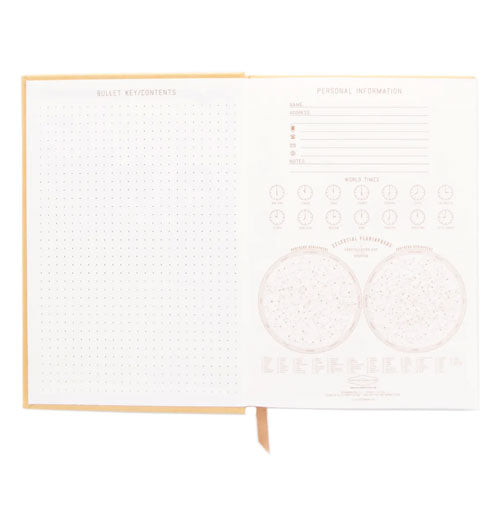 "Radiant Sun" Journal With Pocket