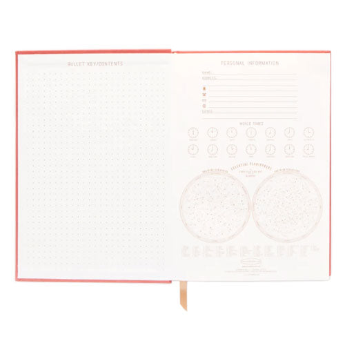 "Radiant Rays" Journal With Pocket