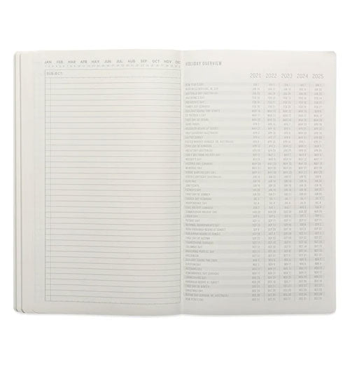 Ochre Standard Issue Hardcover Journal
