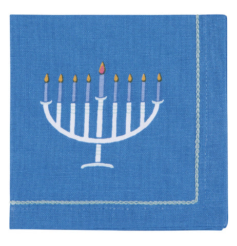 HOLIDAY Bright Hanukkah Cocktail Napkins (Set of 4)