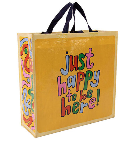 Just Happy To Be Here Shopper Bag