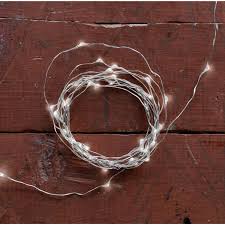 Silver Wire String Lights