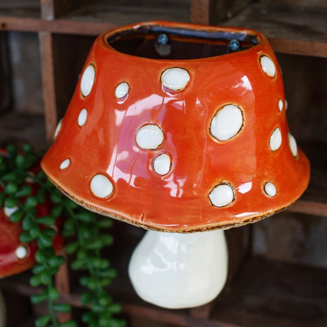 Toadstool Wall Pocket Planter