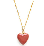 Large Heart Locket Necklace