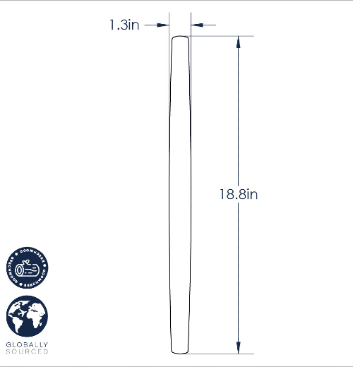 Large French Rolling Pin