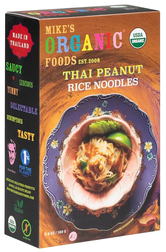 Thai Peanut Rice Noodles