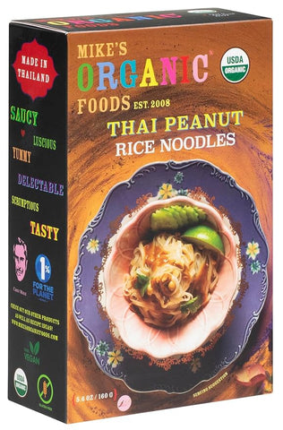 Thai Peanut Rice Noodles