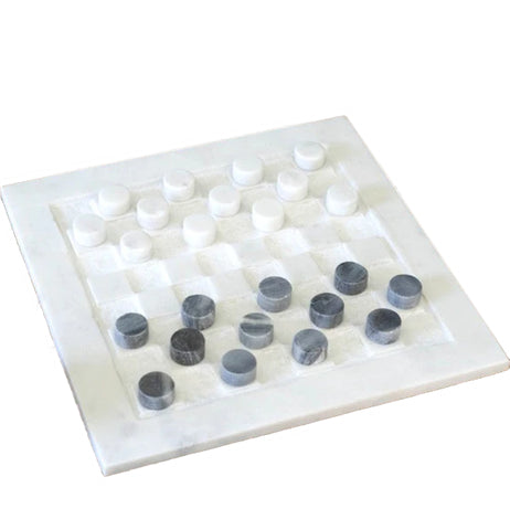 Marble Checker Set