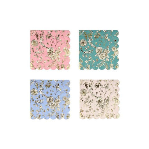 English Garden Lace Small Paper Napkins