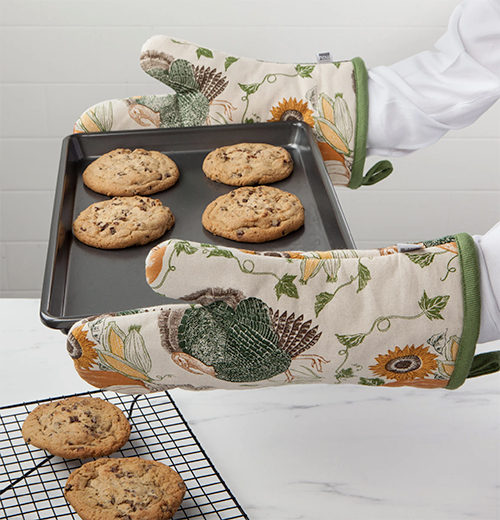 THANKSGIVING Cornucopia Oven Mitt