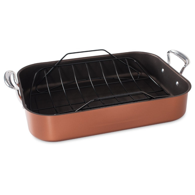 Xtra Large Turkey Roaster with Copper Rack