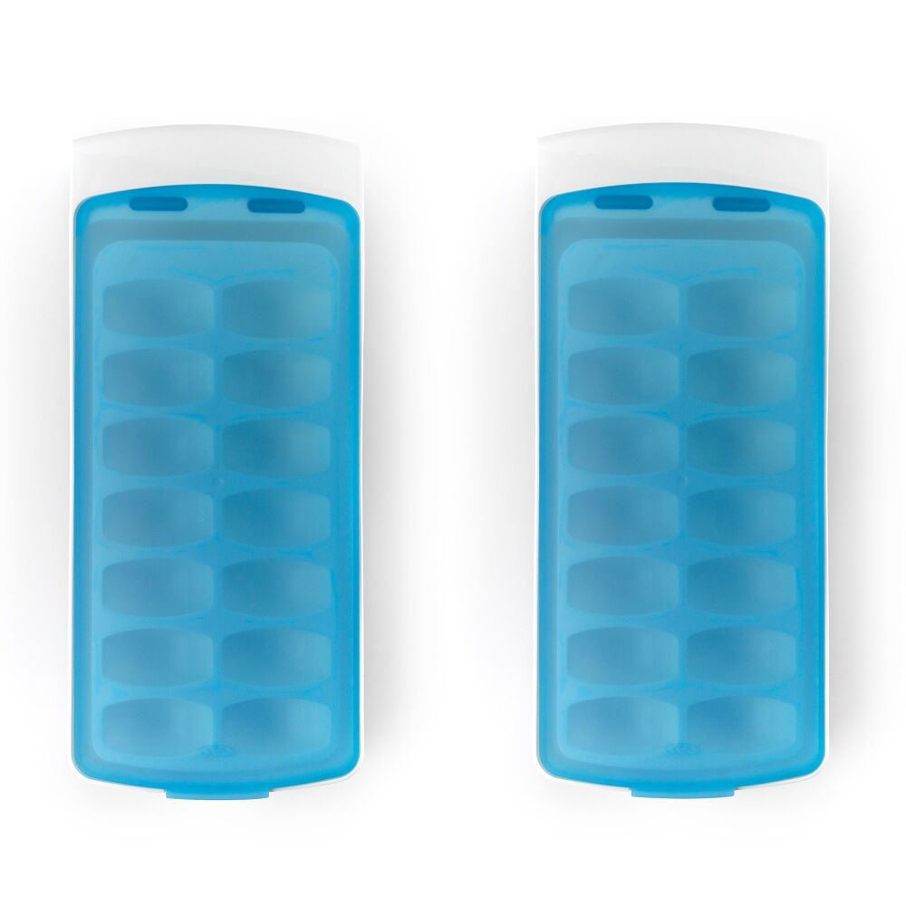 No Spill Ice Cube Tray (Set of 2)