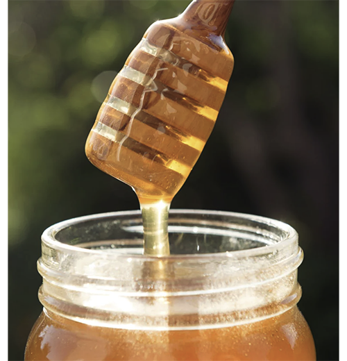 Olive Wood Honey Dipper "Success"
