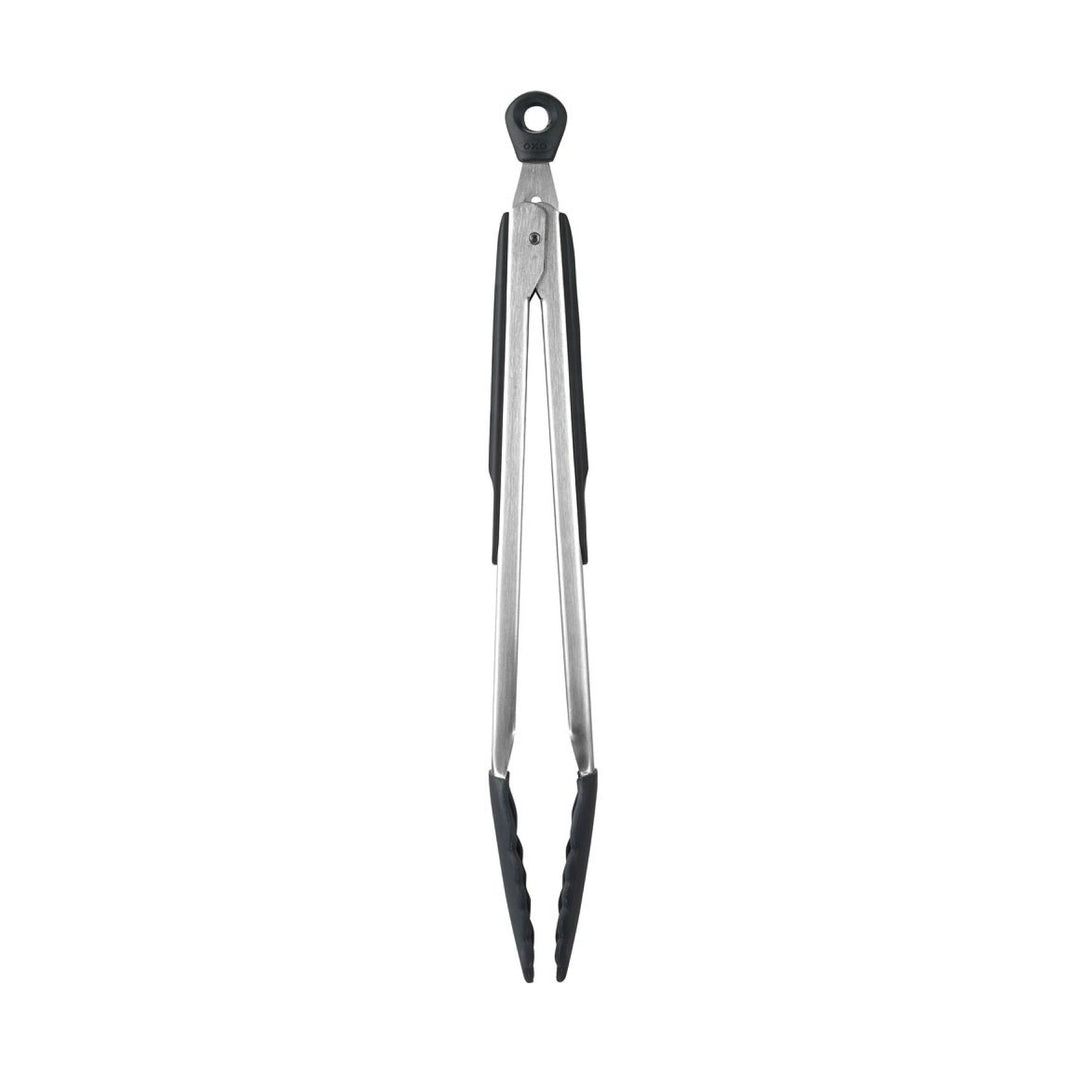 12 inch Tongs with Silicone Head