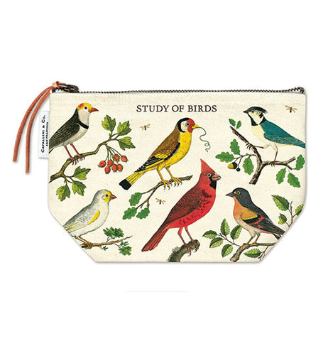 Birds Vintage Pouch