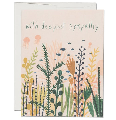 Underwater Sympathy Greeting Card