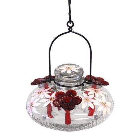 Bloom Botanica Clear Hummingbird Feeder