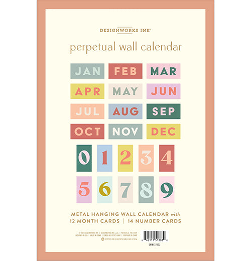 Perpetual Wall Calendar