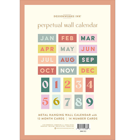 Perpetual Wall Calendar