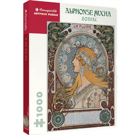 Alphonse Mucha: Zodiac 1000 Piece Puzzle