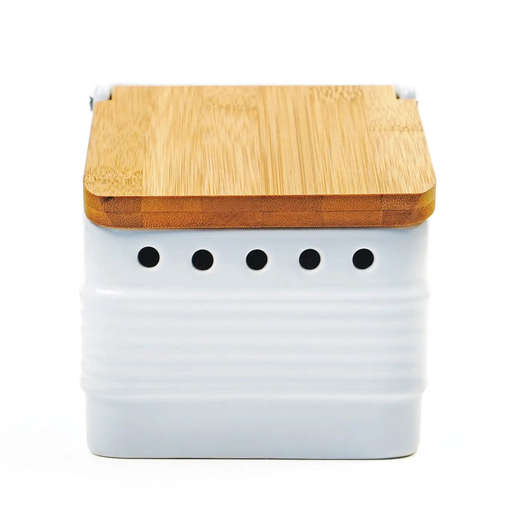 Stoneware Garlic Keeper