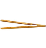 Olive Wood Toast Tongs