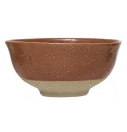 Autumn Colors Stoneware Bowl