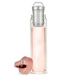 Dylan Rose Gold Glass Infuser Travel Mug