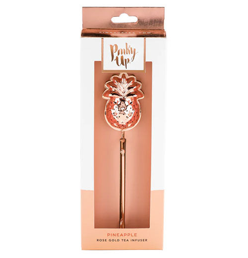 Dylan Rose Gold Glass Infuser Travel Mug