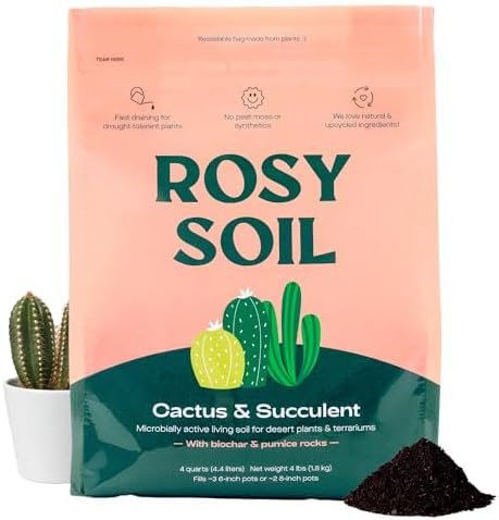 4qt. Organic Cactus &amp; Succulent Mix