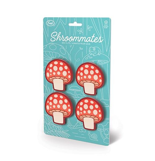 Fred & Friends Shroommates Bag Clips - Thumbnail 2