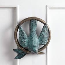 Bird and Branch Door Knocker
