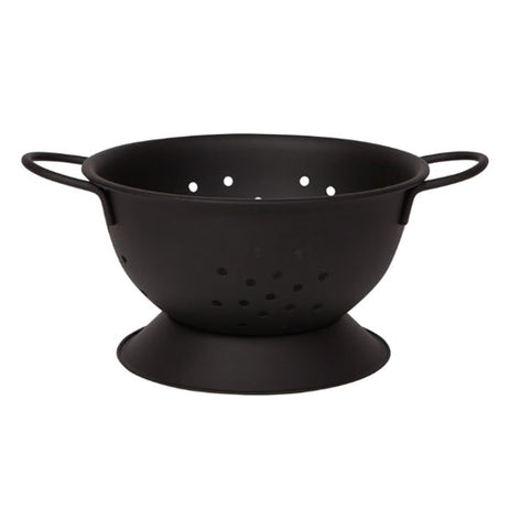 Black Matte Colander