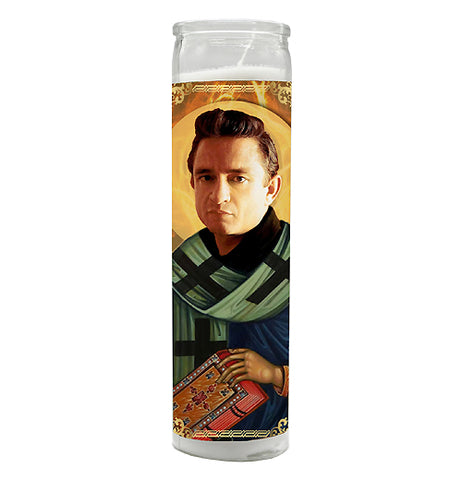 Johnny Cash Candle