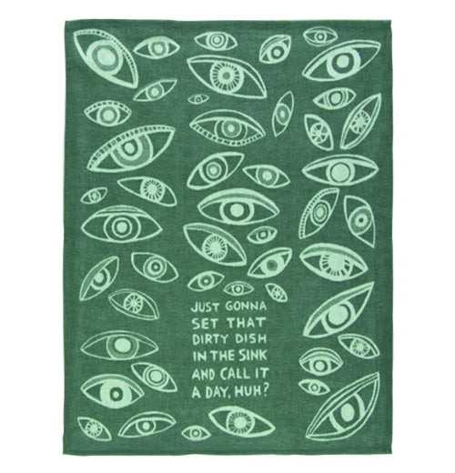"Dish in the Sink" Dish Towel