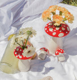 Amanita Mushroom Vase