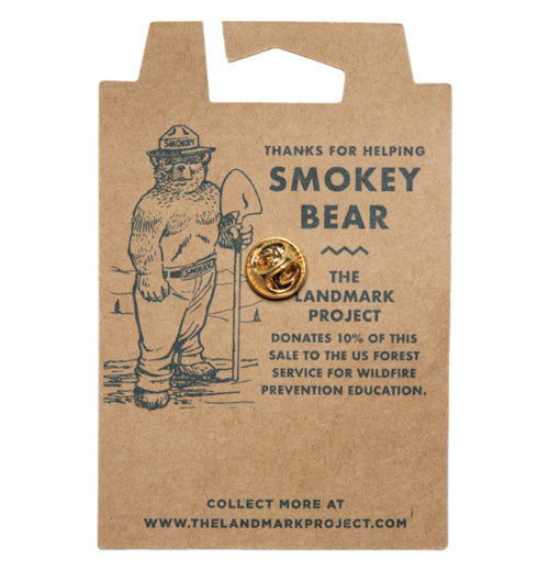 "Smokey Bear" Enamel Pin