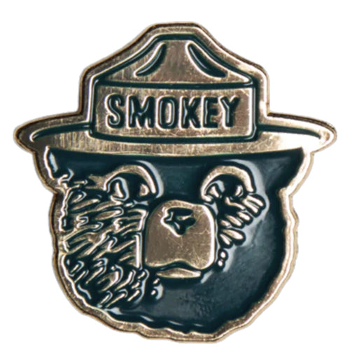 "Smokey Bear" Enamel Pin