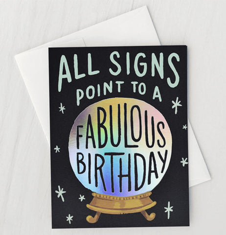 Birthday Fortune Card