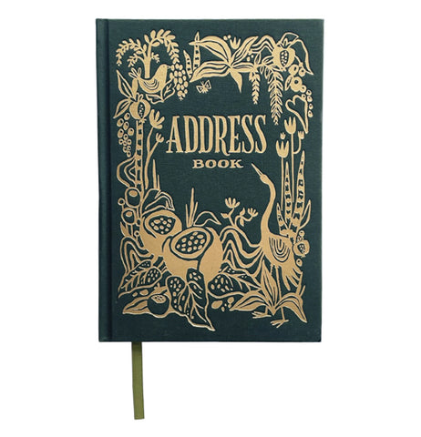 Crane (Green) Address Book