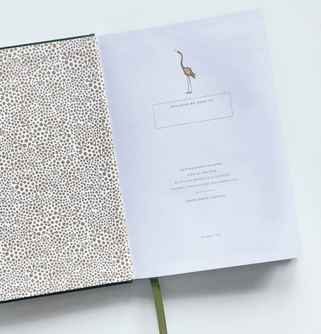 Crane (Green) Address Book