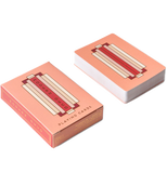 Terracotta Modern Deco Playing Cards