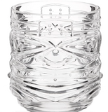 "Pacific Tiki" Double Old-Fashioned Glasses (Set of 2)