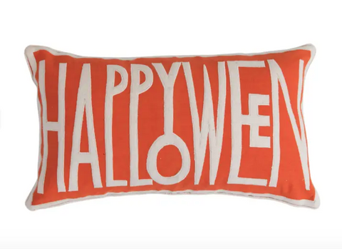 HALLOWEEN - Happy Halloween Cotton Pillow