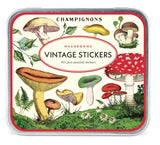 Tin of Stickers "Mushrooms"