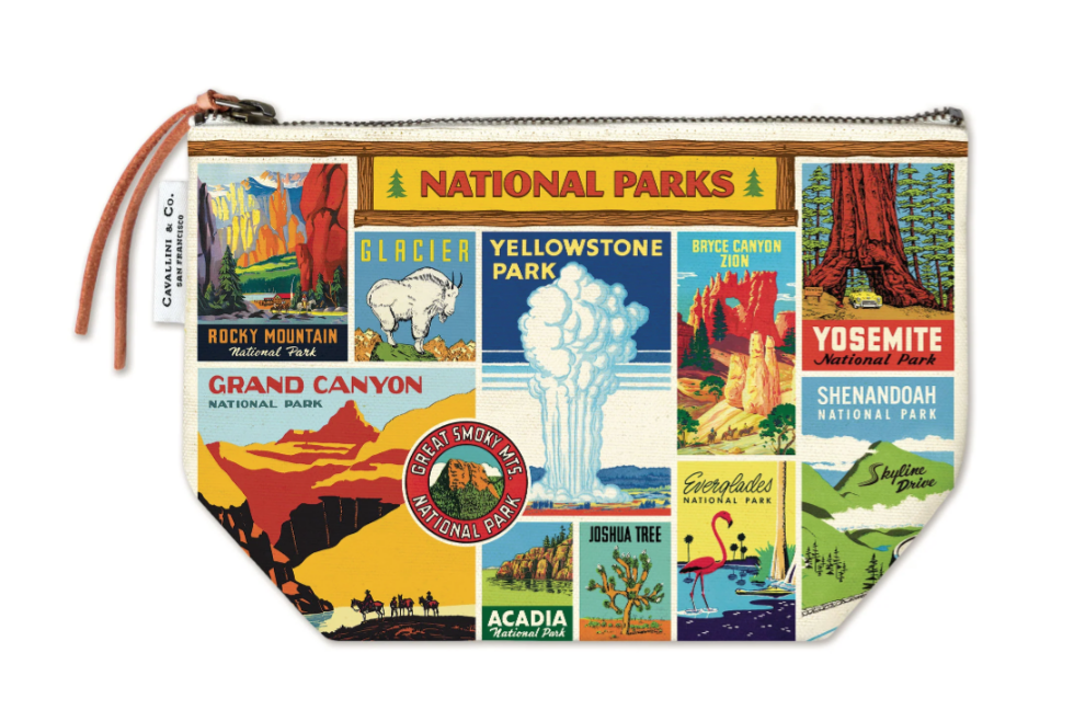 National Parks Vintage Pouch