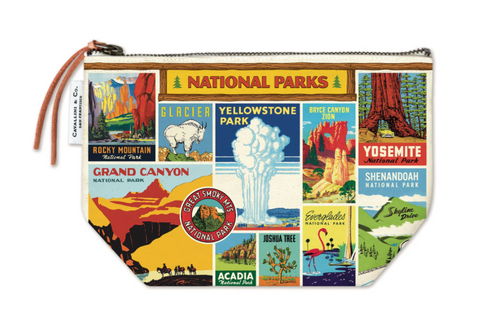 National Parks Vintage Pouch