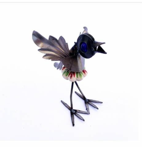 Cabinet Knob Colorful Bird