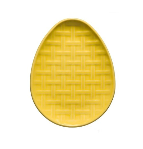 Embossed Egg Plate